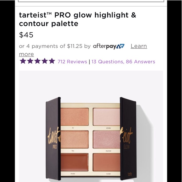 tarte Other - Tarte Highlight & contour palette